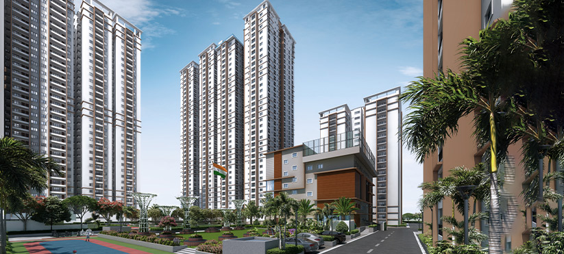 Luxury Gated Community in Kondapur with 2, 3 and 4 BHK Flats