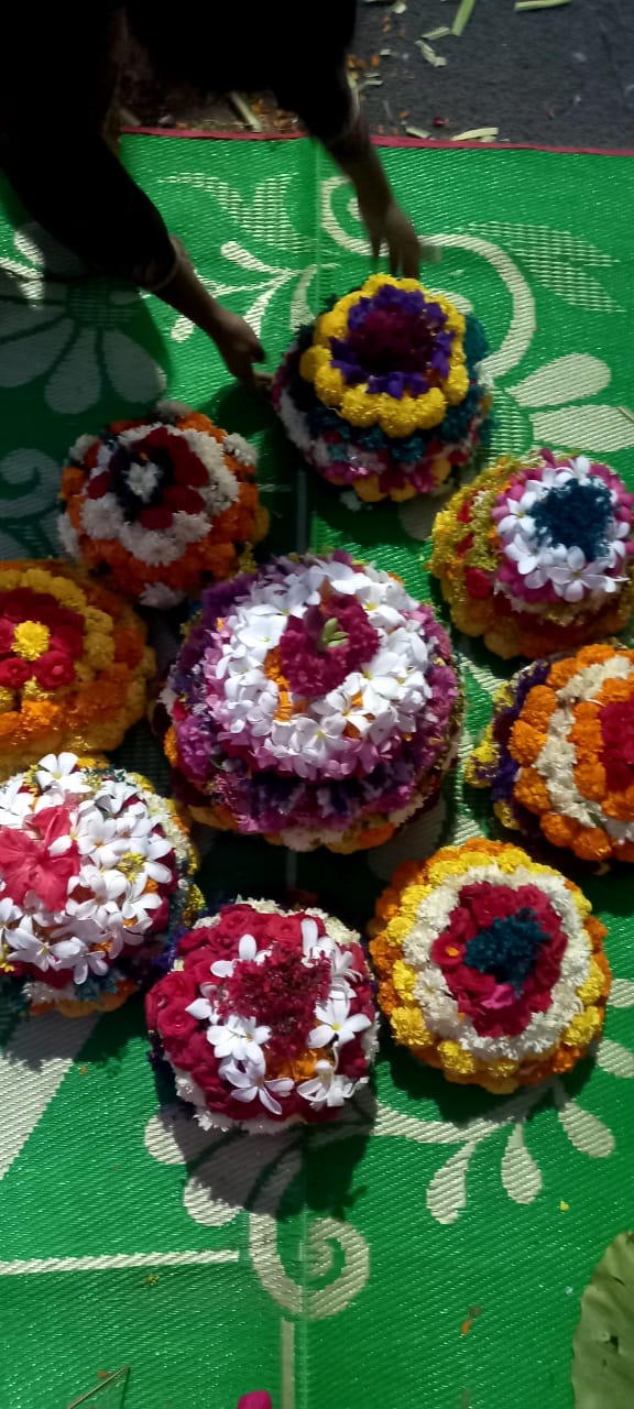 Bathukamma Celebrations at Vinay Iconia gated community
