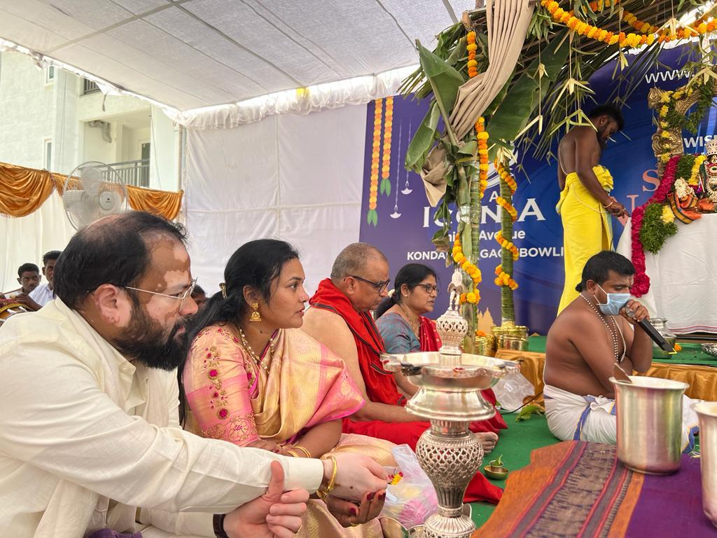 Ramnavami celebrations at Vinay Iconia Gated flats