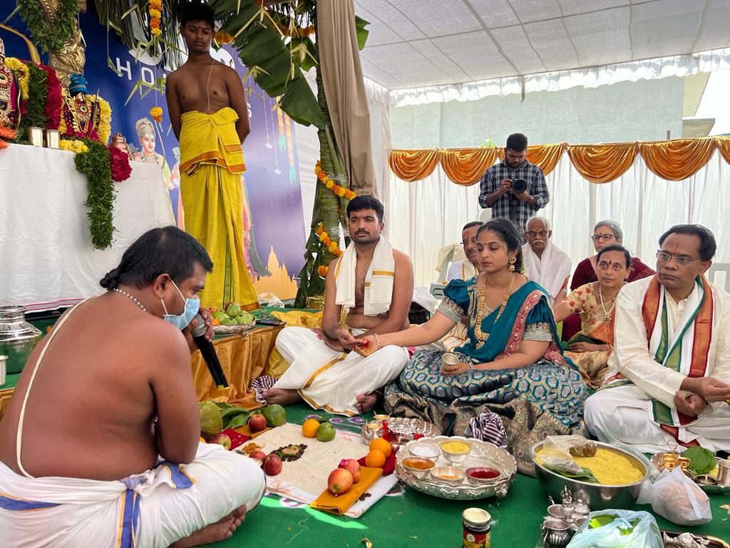 Ramnavami celebrations at Vinay Iconia Gated flats